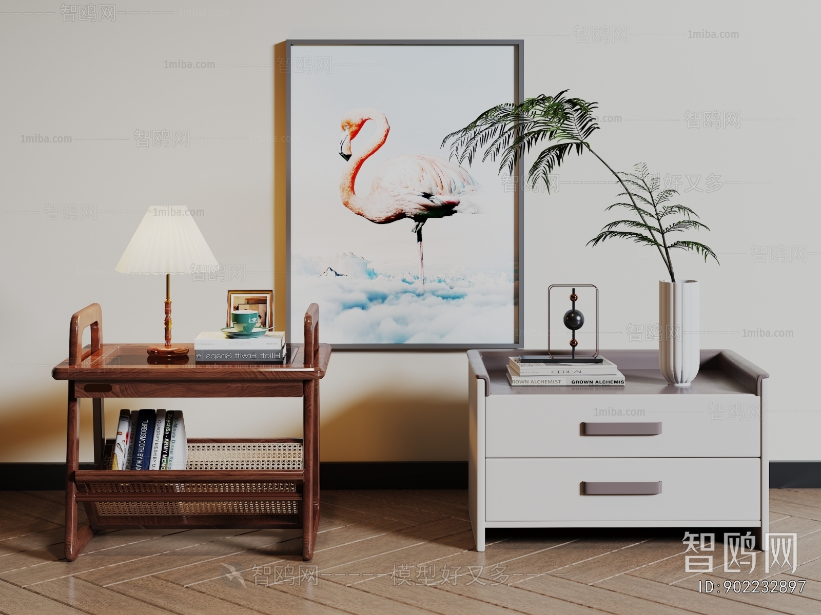 Modern Bedside Cupboard