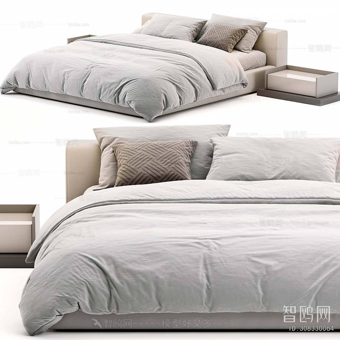 Modern Double Bed