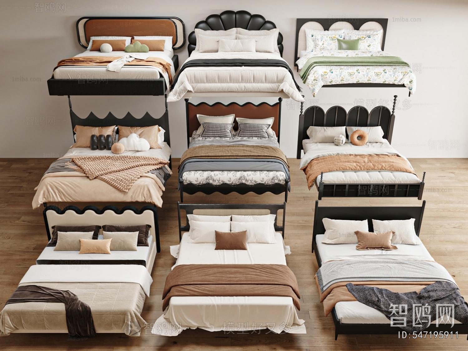 French Style Double Bed