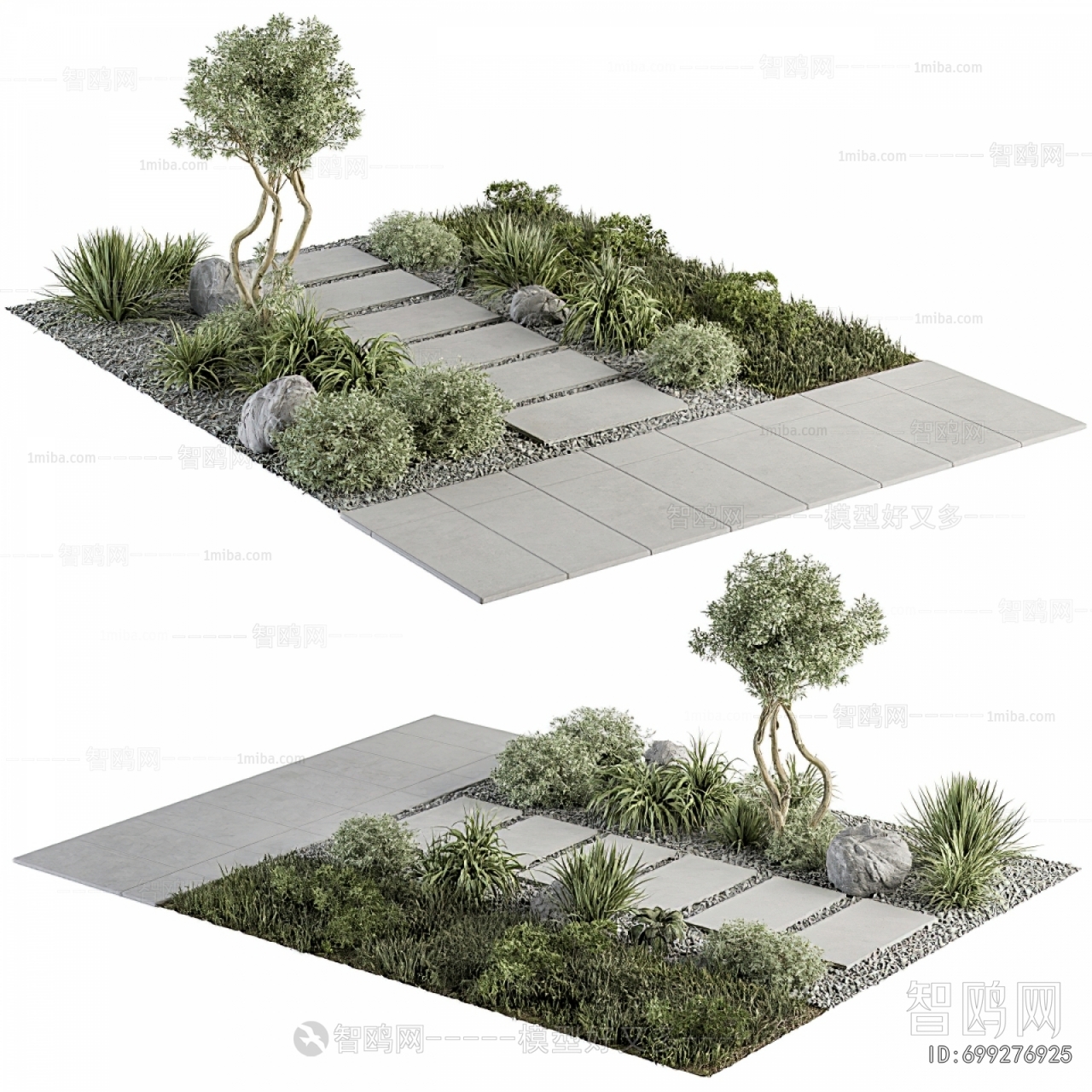 Modern Courtyard/landscape