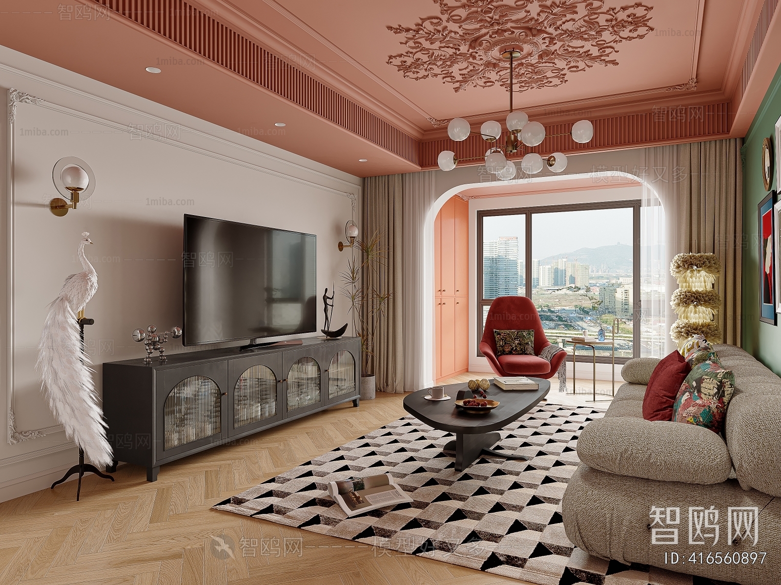 French Style A Living Room