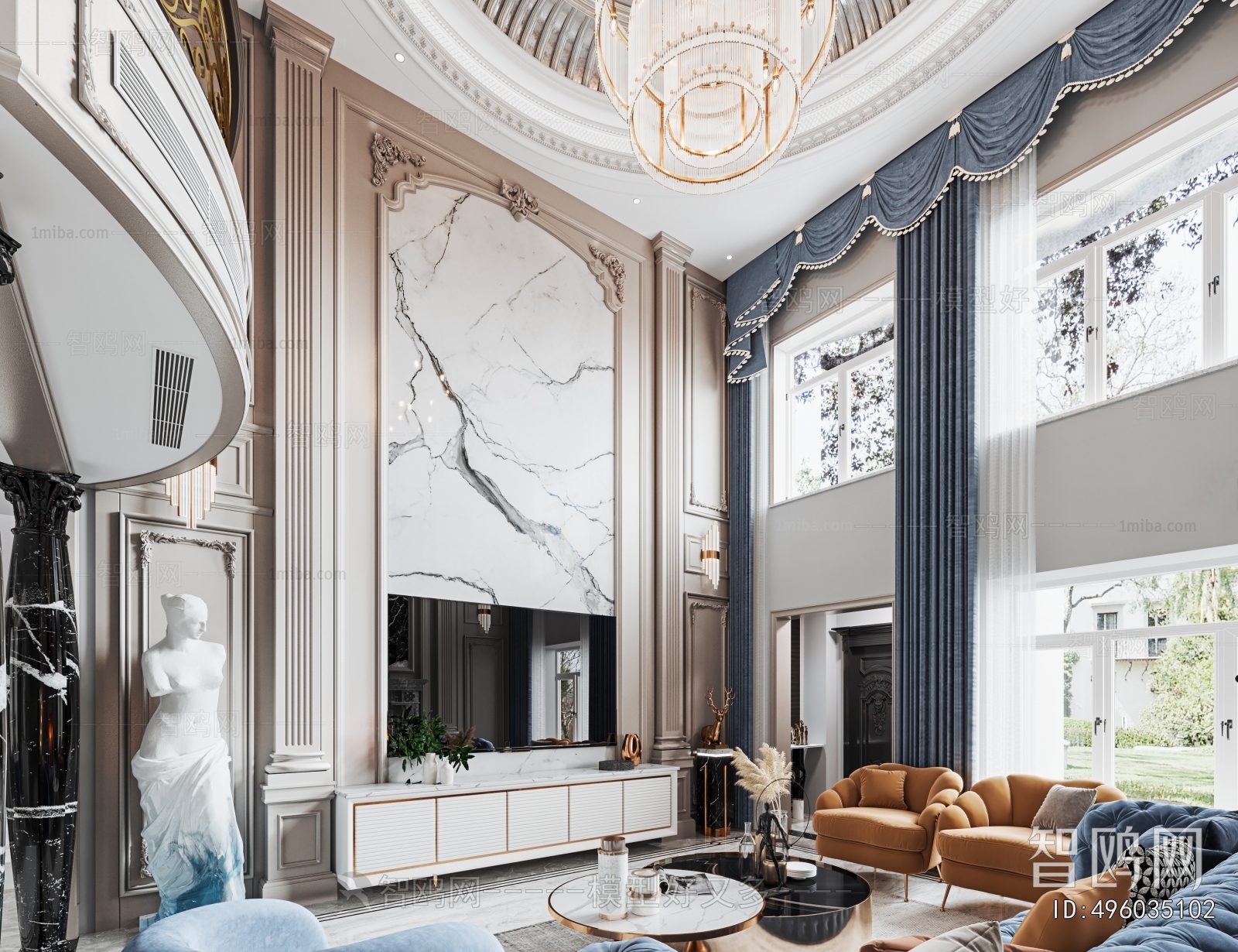 French Style A Living Room