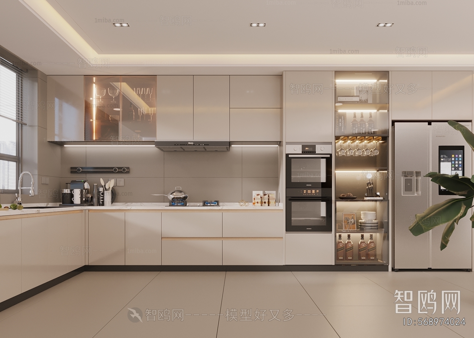 Modern The Kitchen