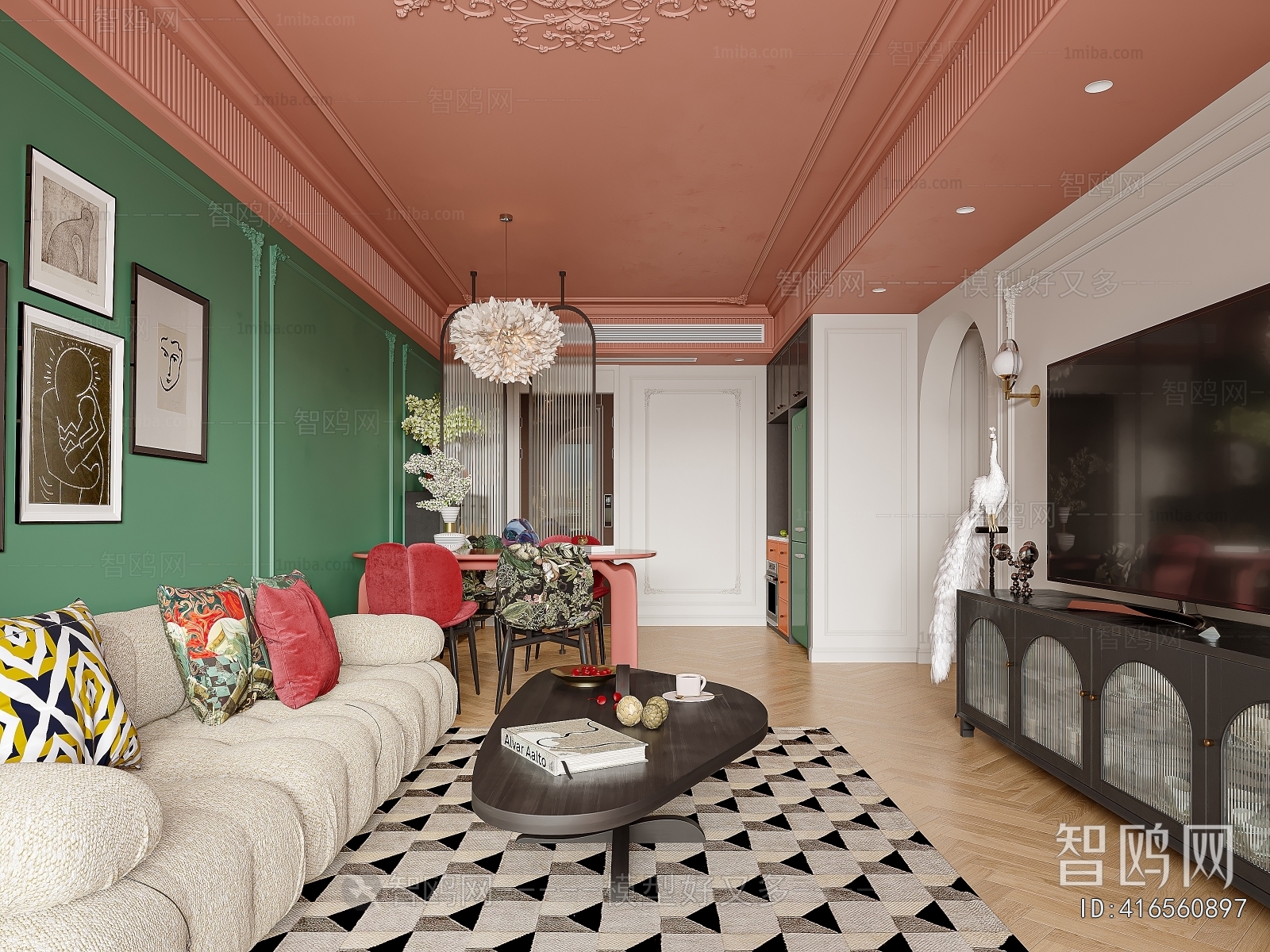 French Style A Living Room