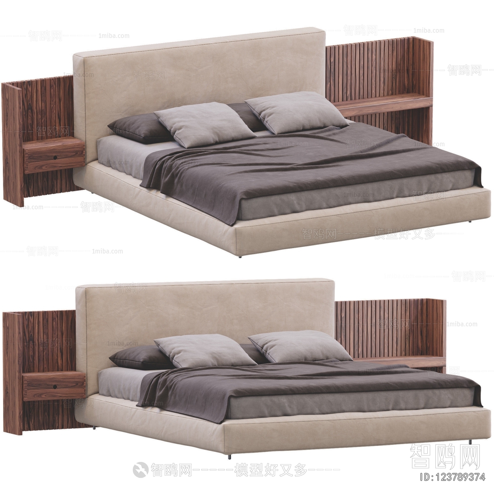 Modern Double Bed
