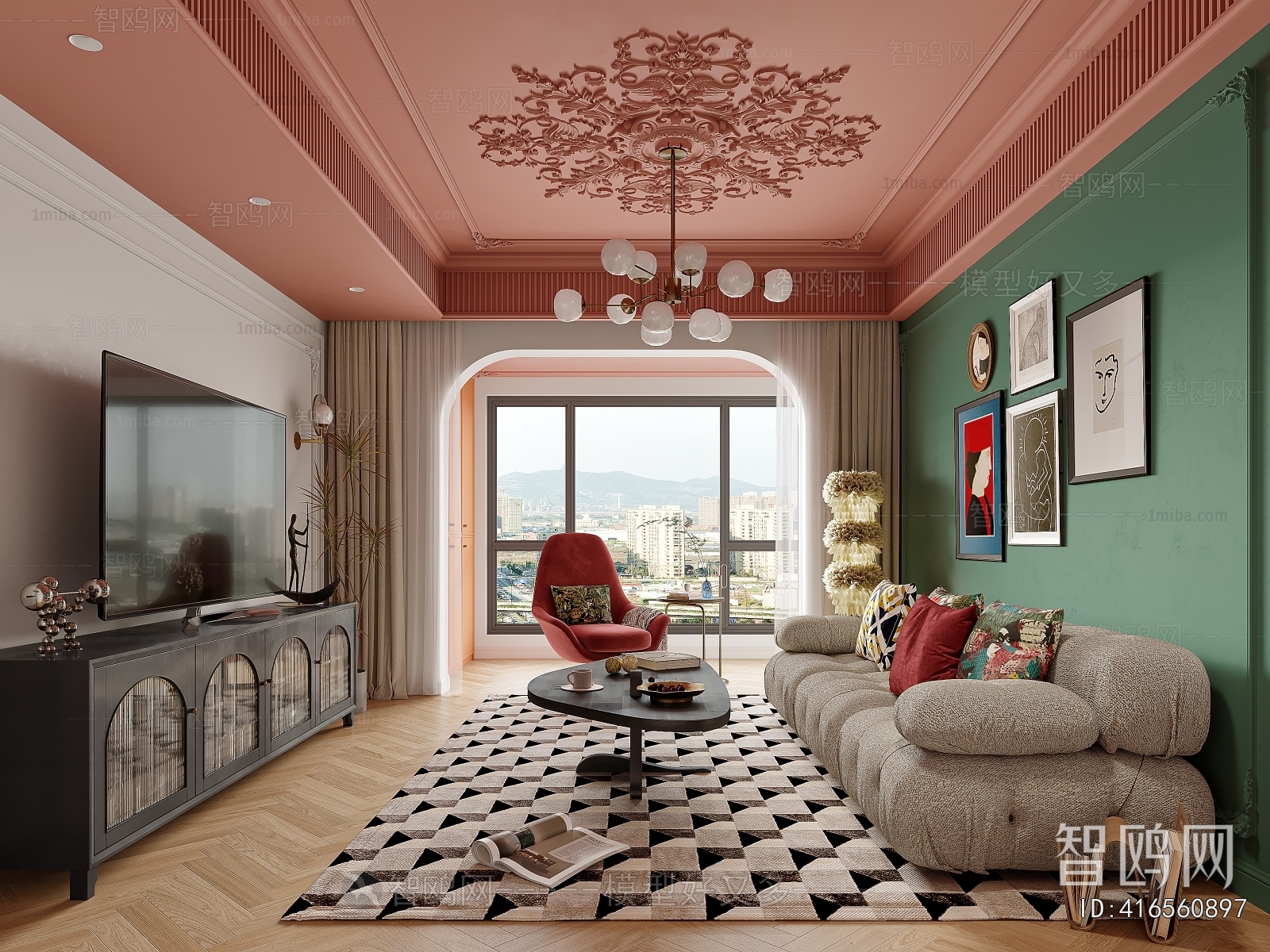 French Style A Living Room