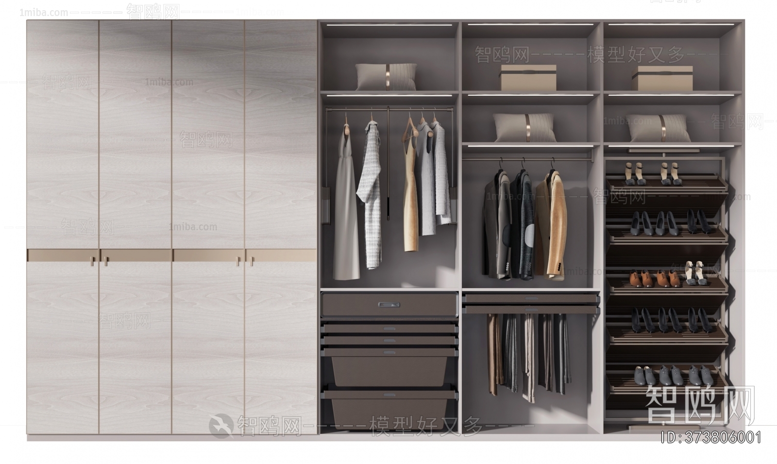 Modern The Wardrobe