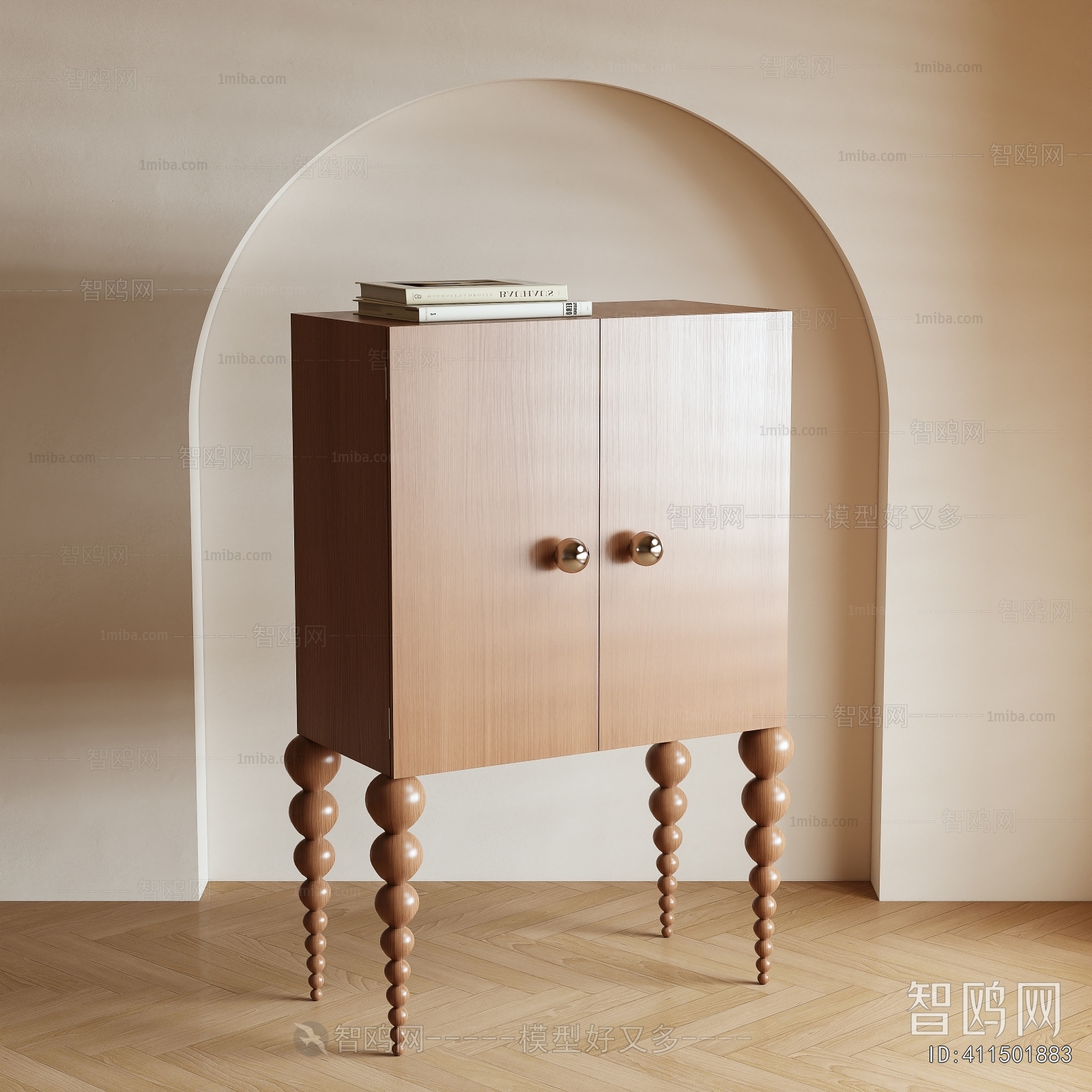 French Style Side Cabinet