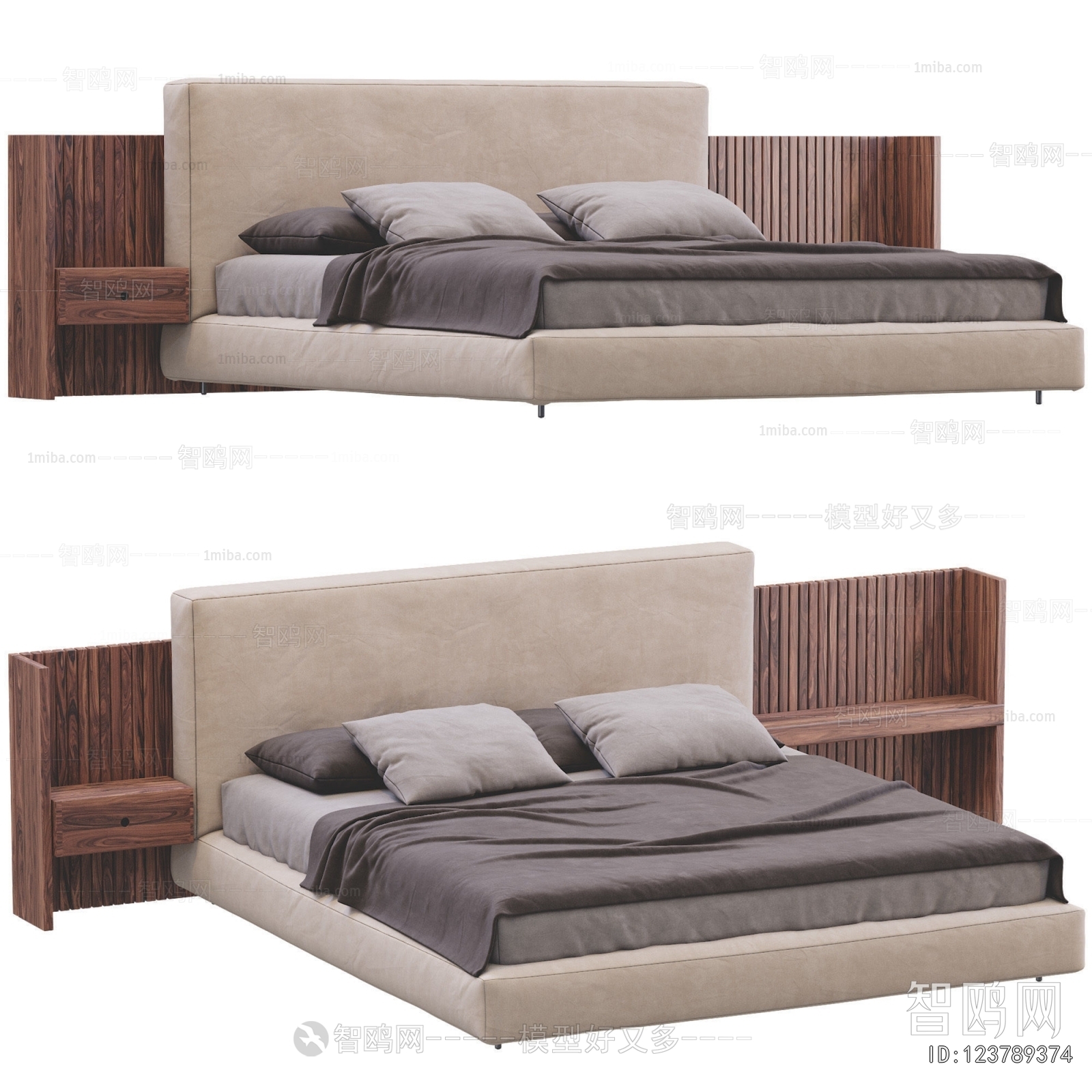 Modern Double Bed