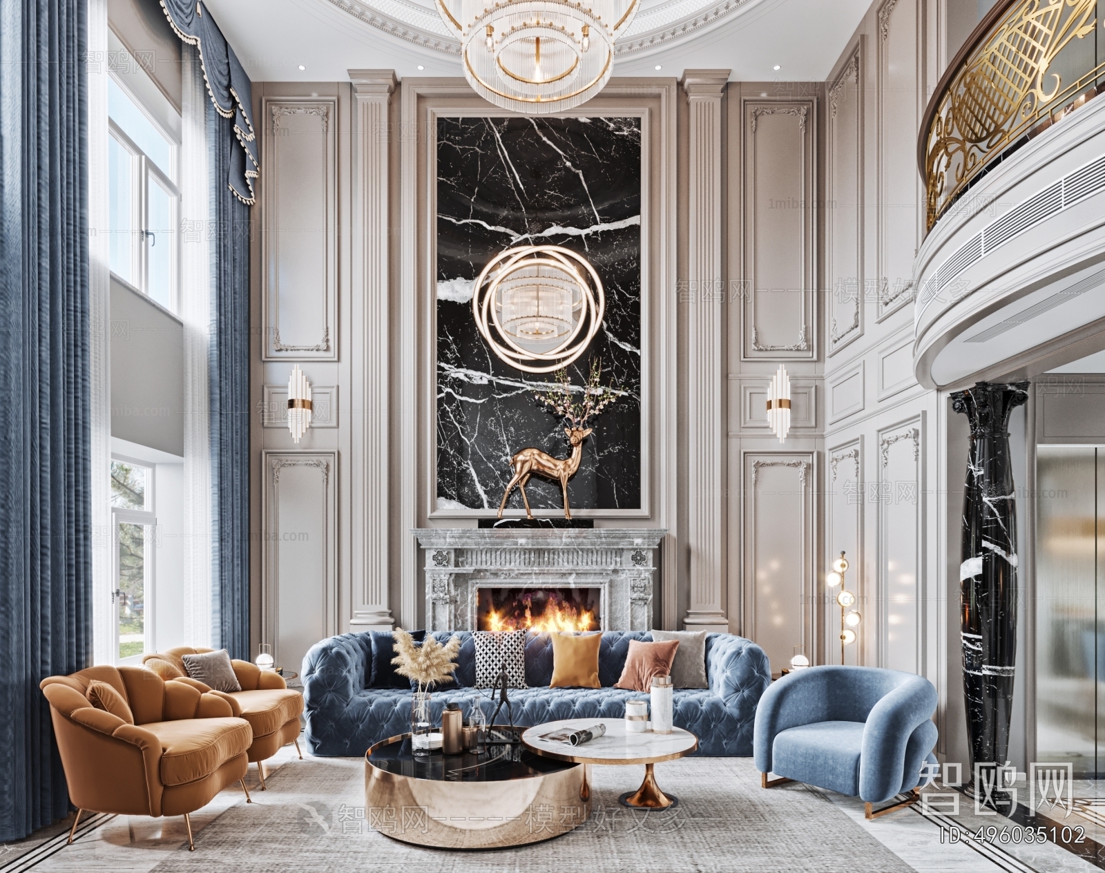 French Style A Living Room