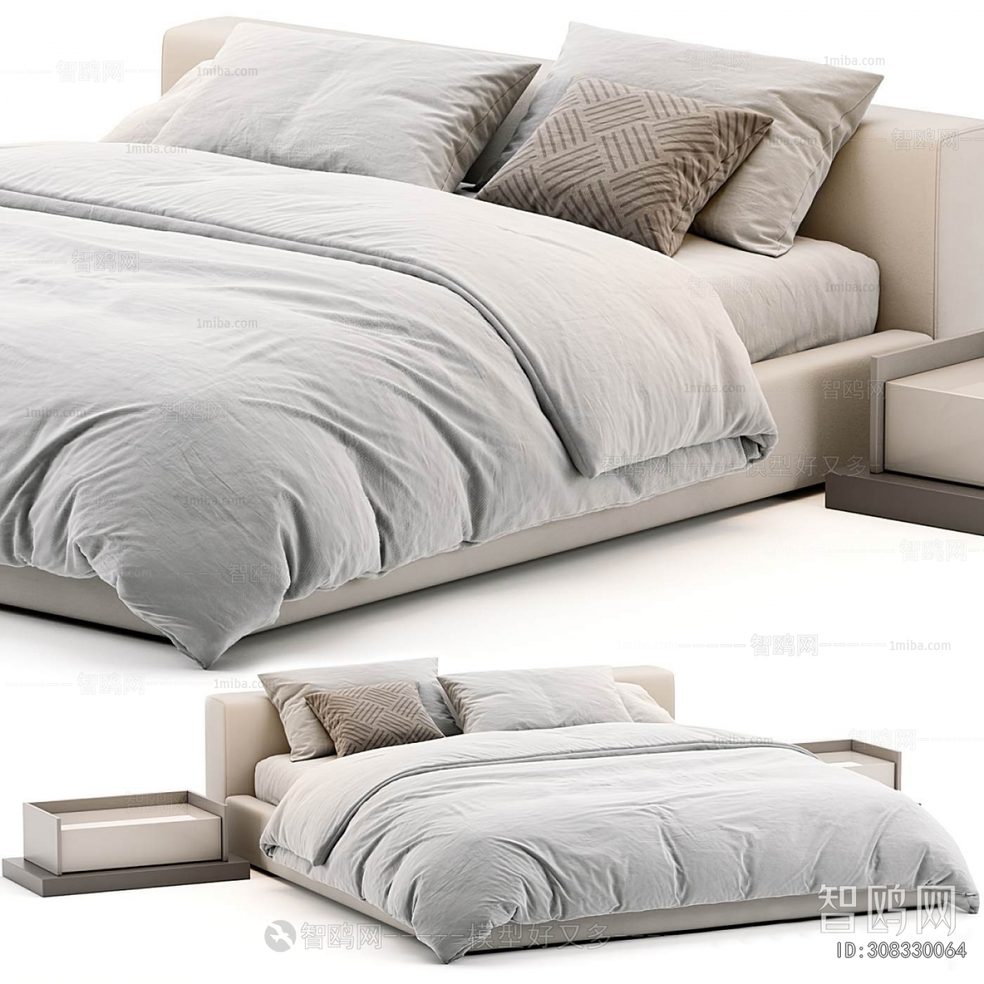Modern Double Bed