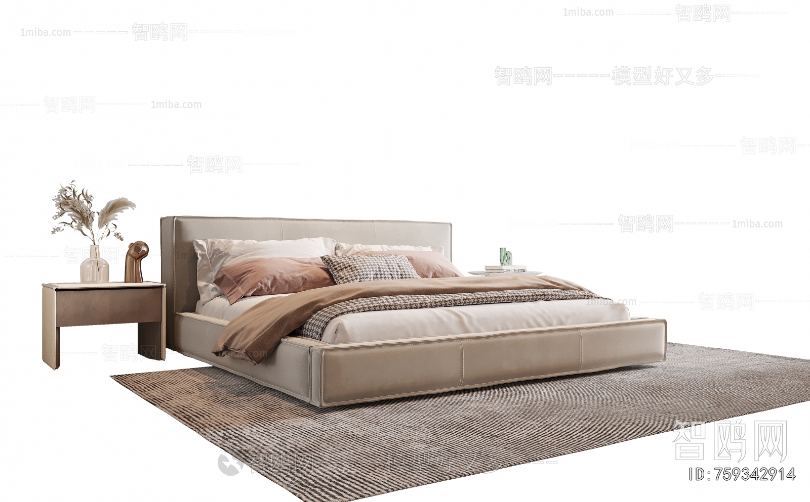 Modern Double Bed