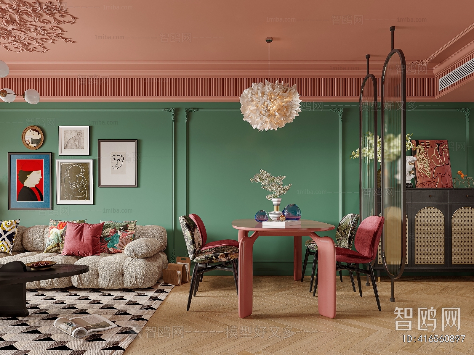 French Style A Living Room