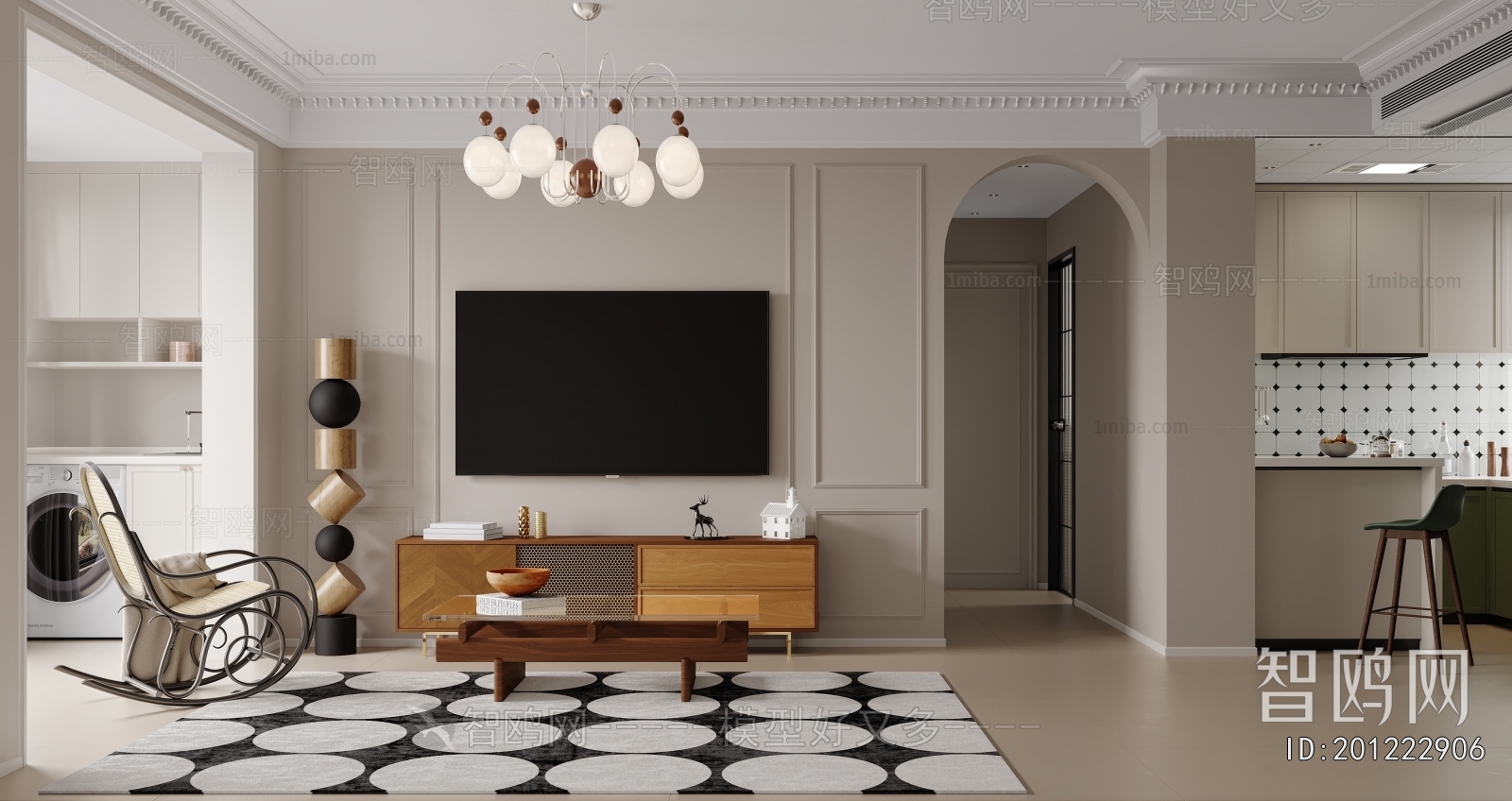 French Style A Living Room