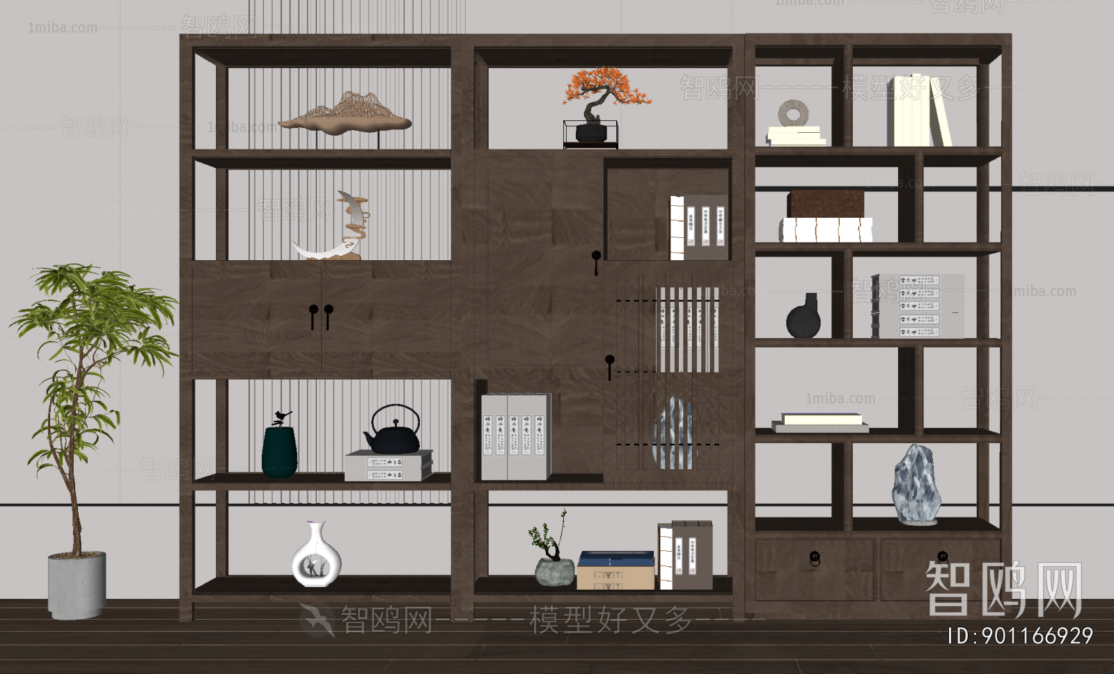 New Chinese Style Antique Rack