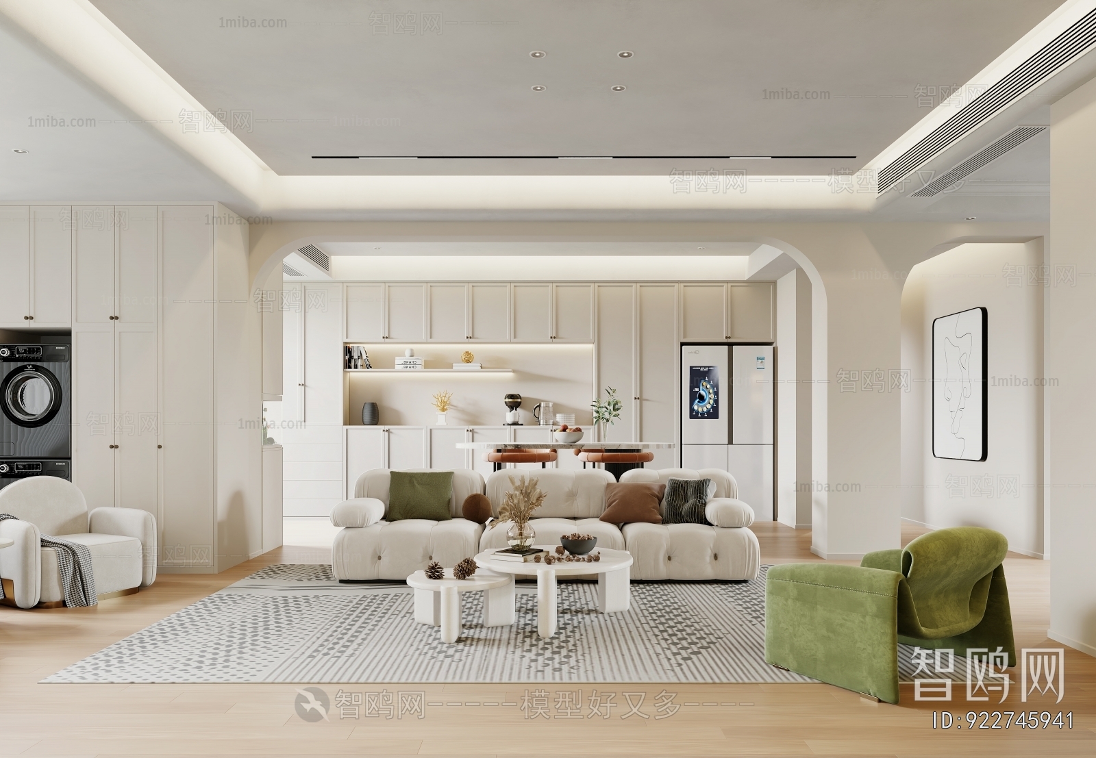 Modern A Living Room