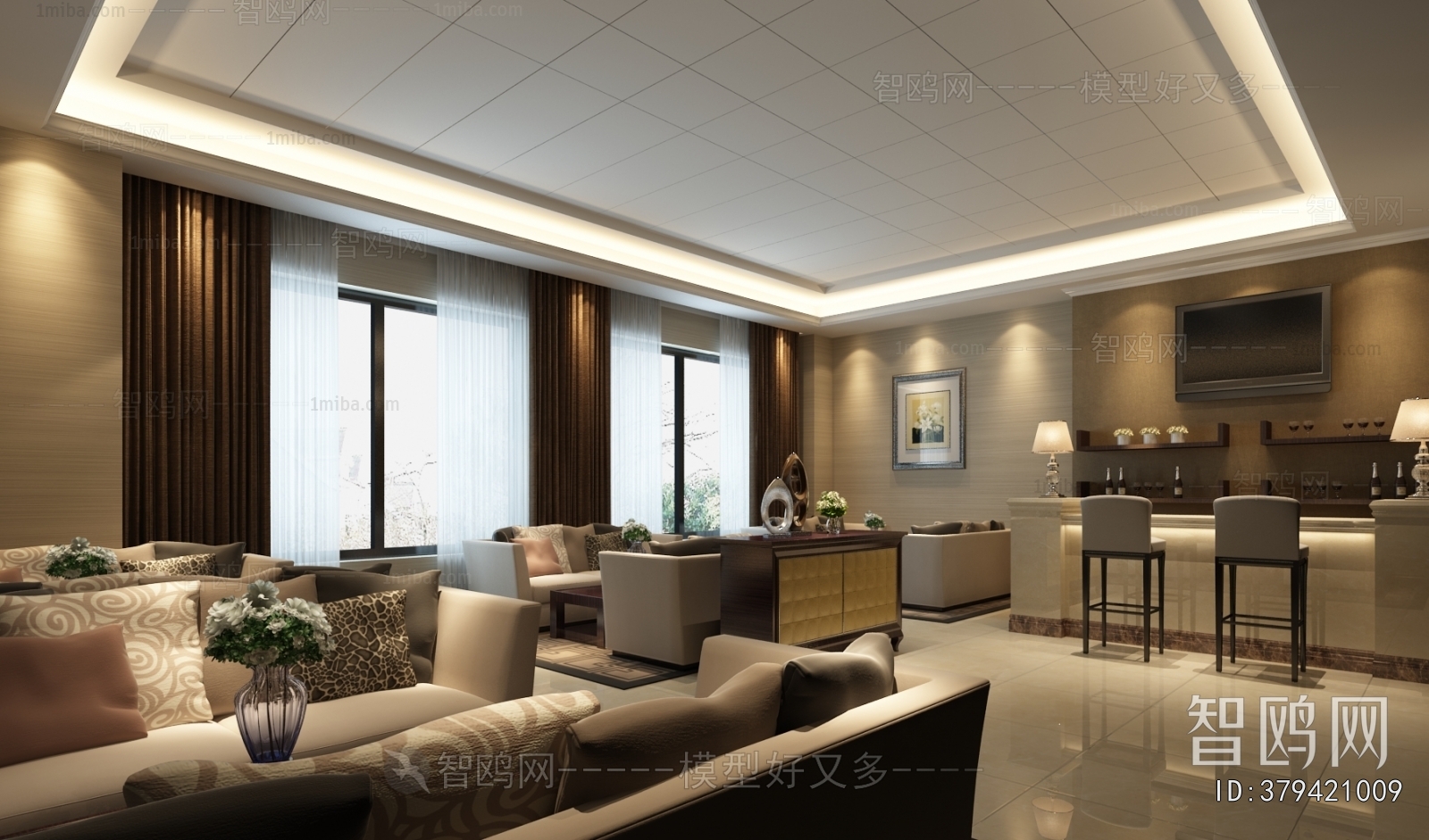 Modern Office Rest Area