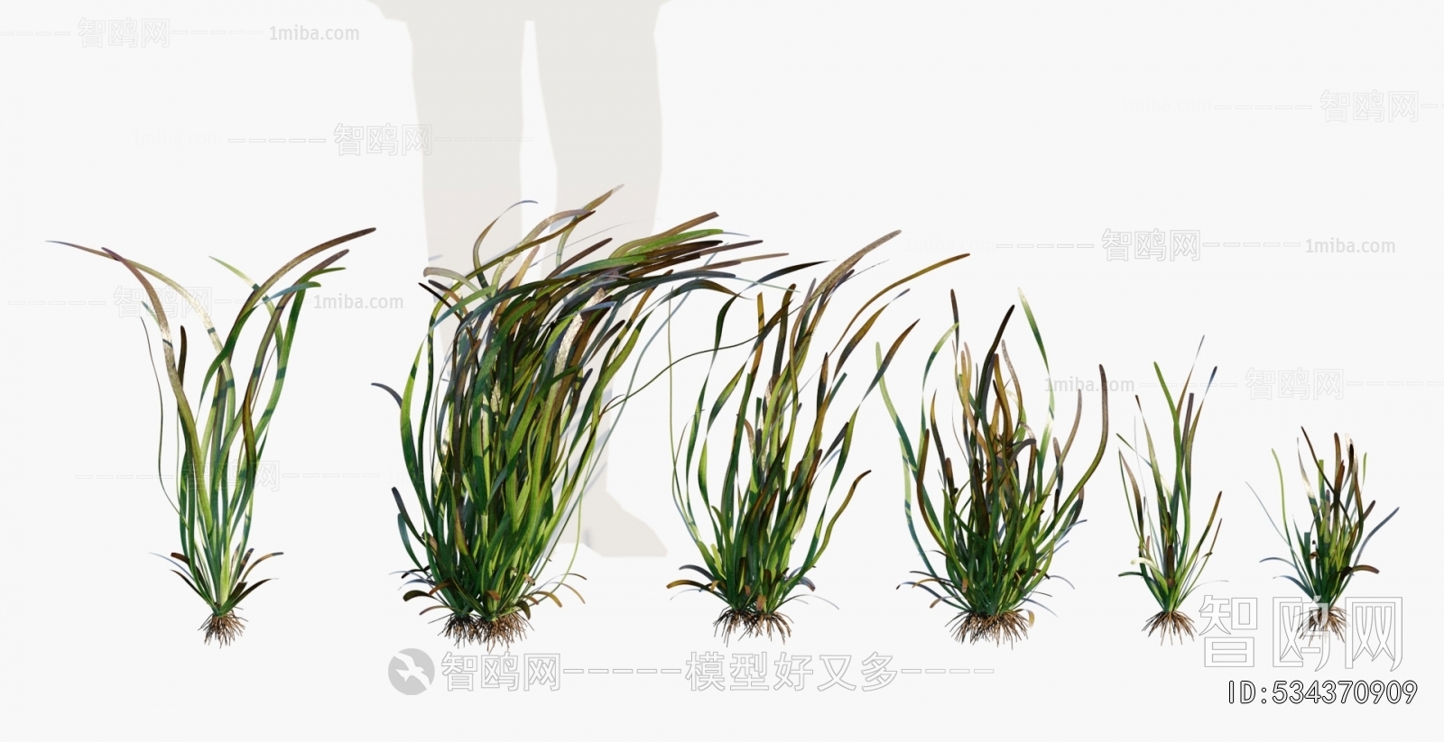 Modern Aquatic Green Plant