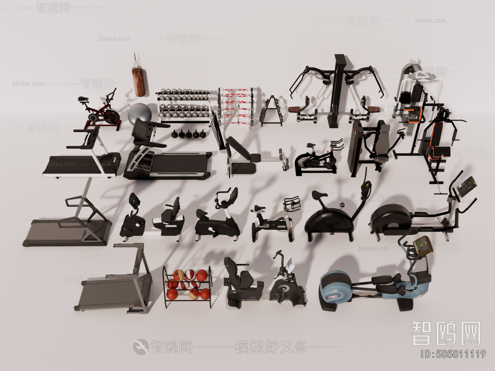 Modern Fitness Equipment