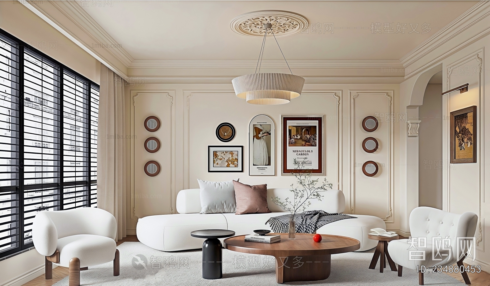 French Style A Living Room