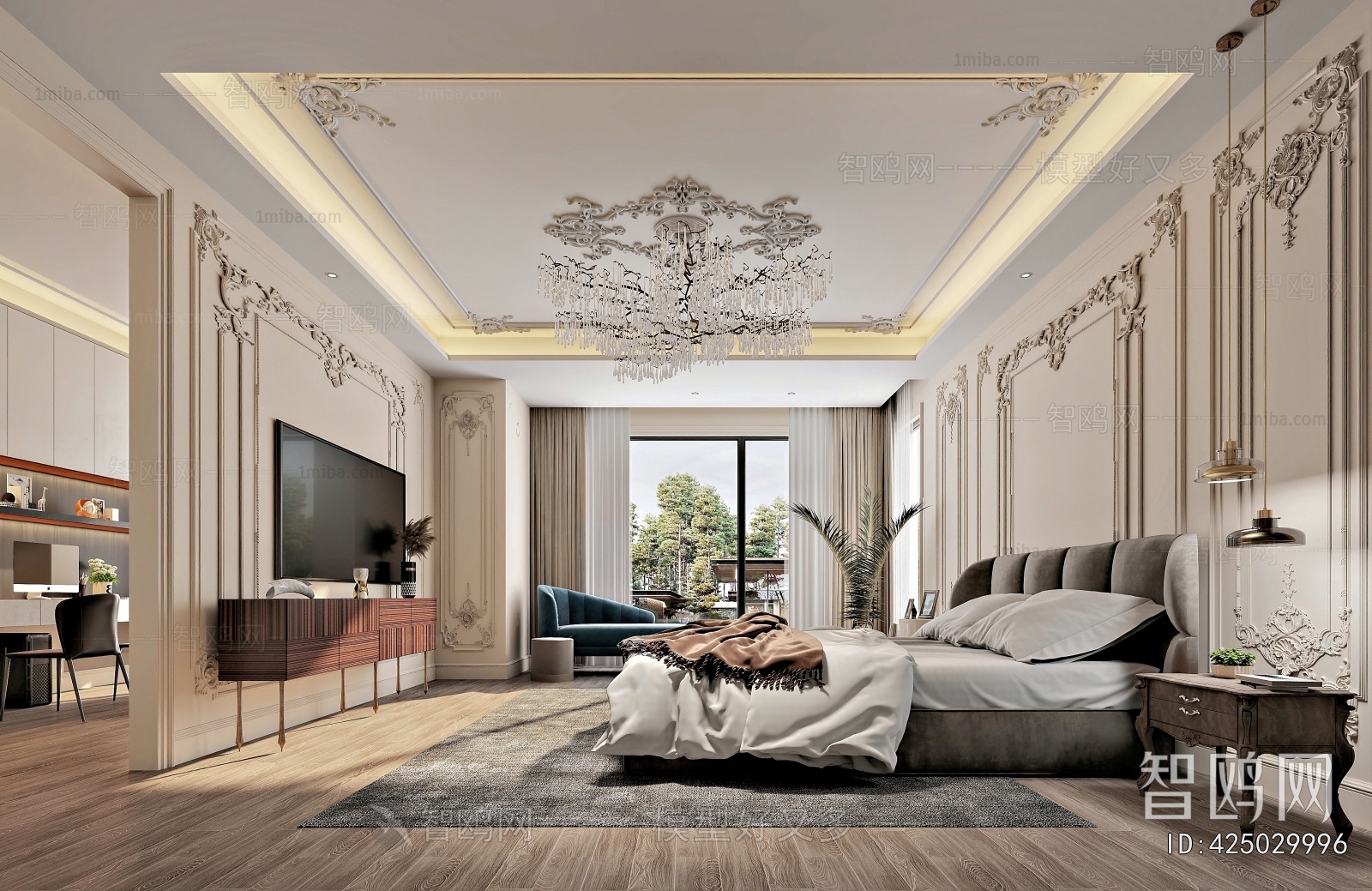 French Style Bedroom