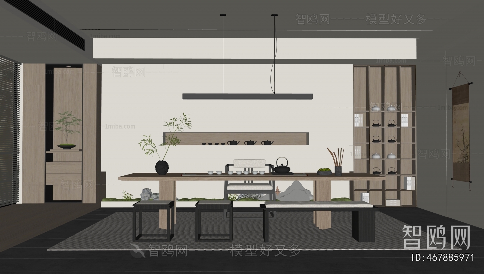 New Chinese Style Tea House