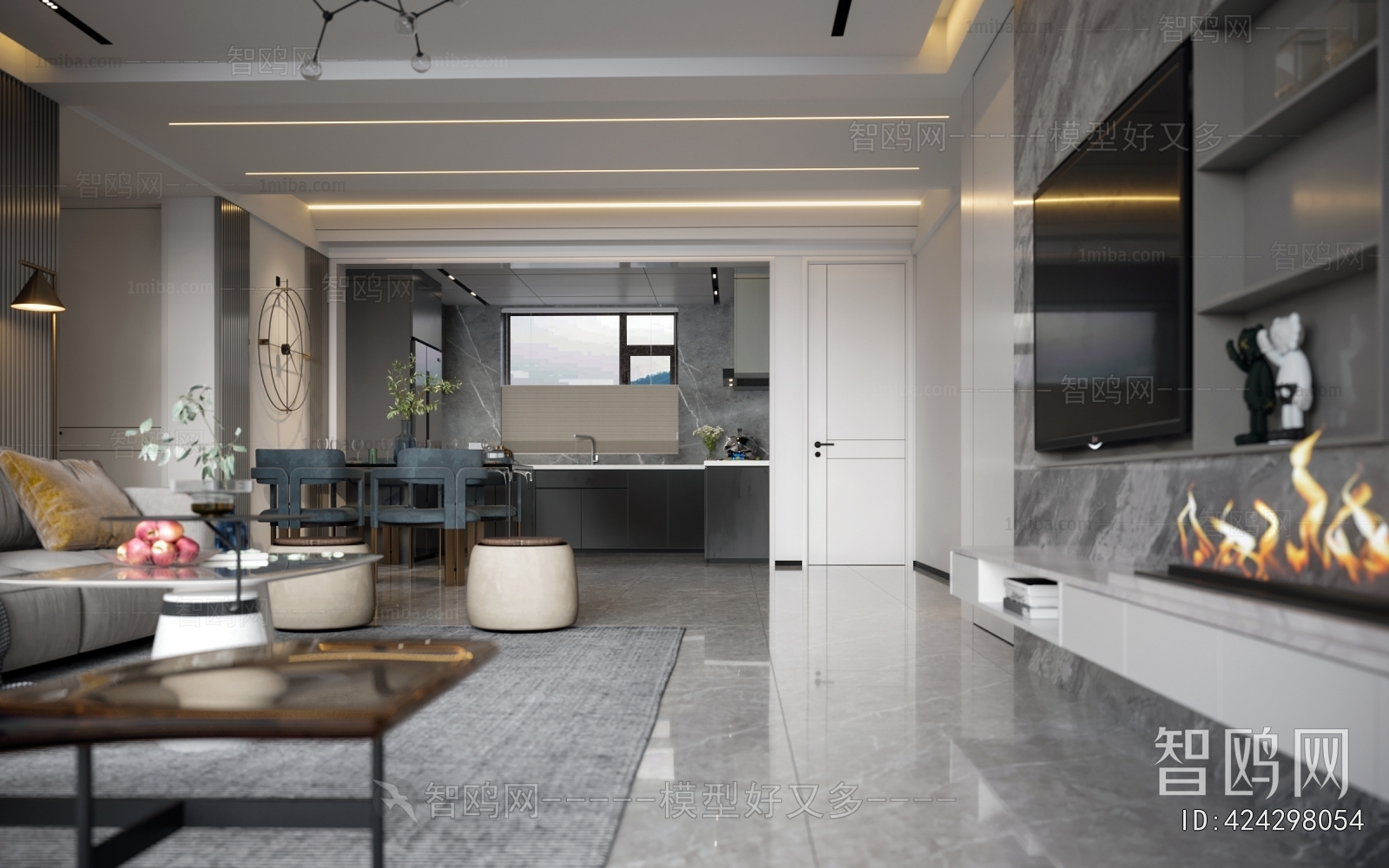 Modern A Living Room