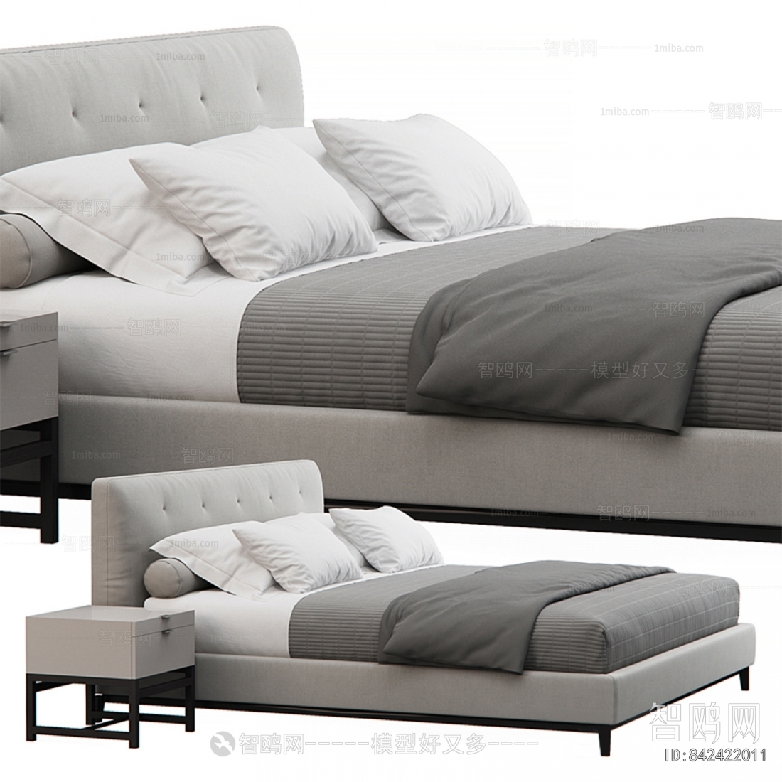 Modern Double Bed