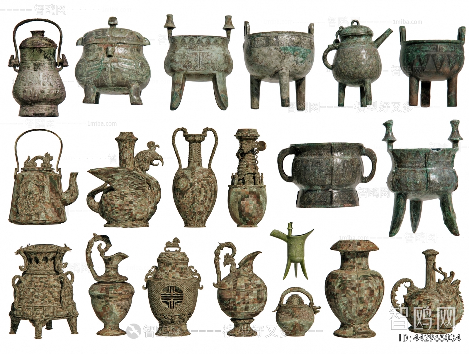 Chinese Style Decorative Set