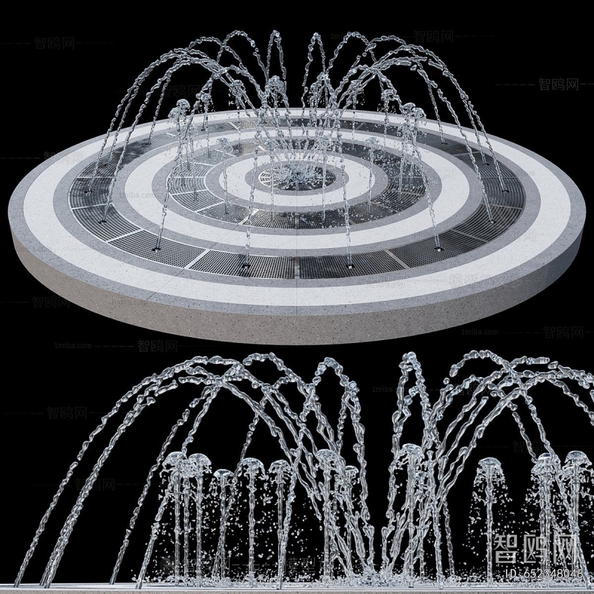 Modern Rockery Waterscape