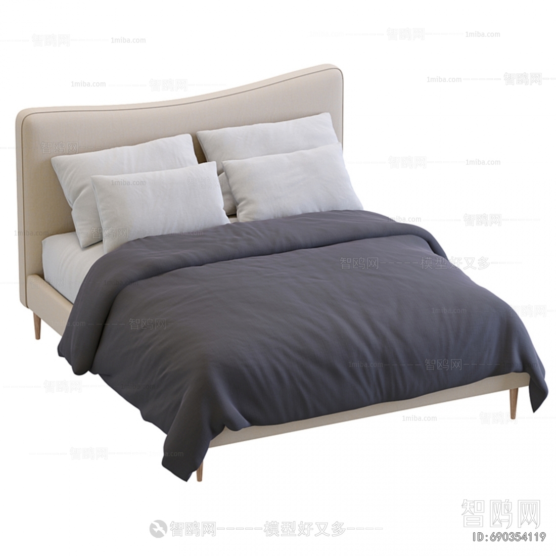 Modern Double Bed