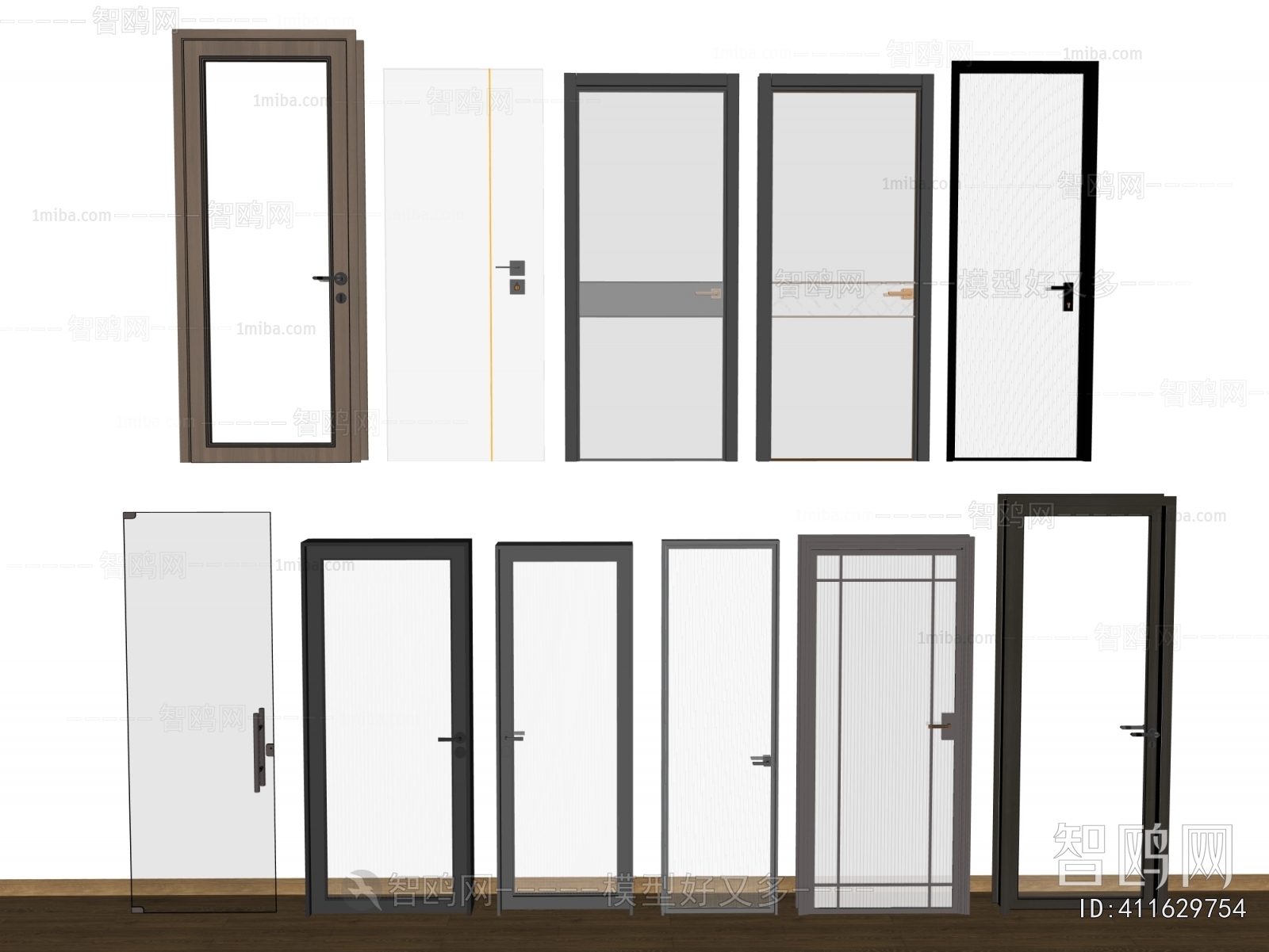 Modern Single Door