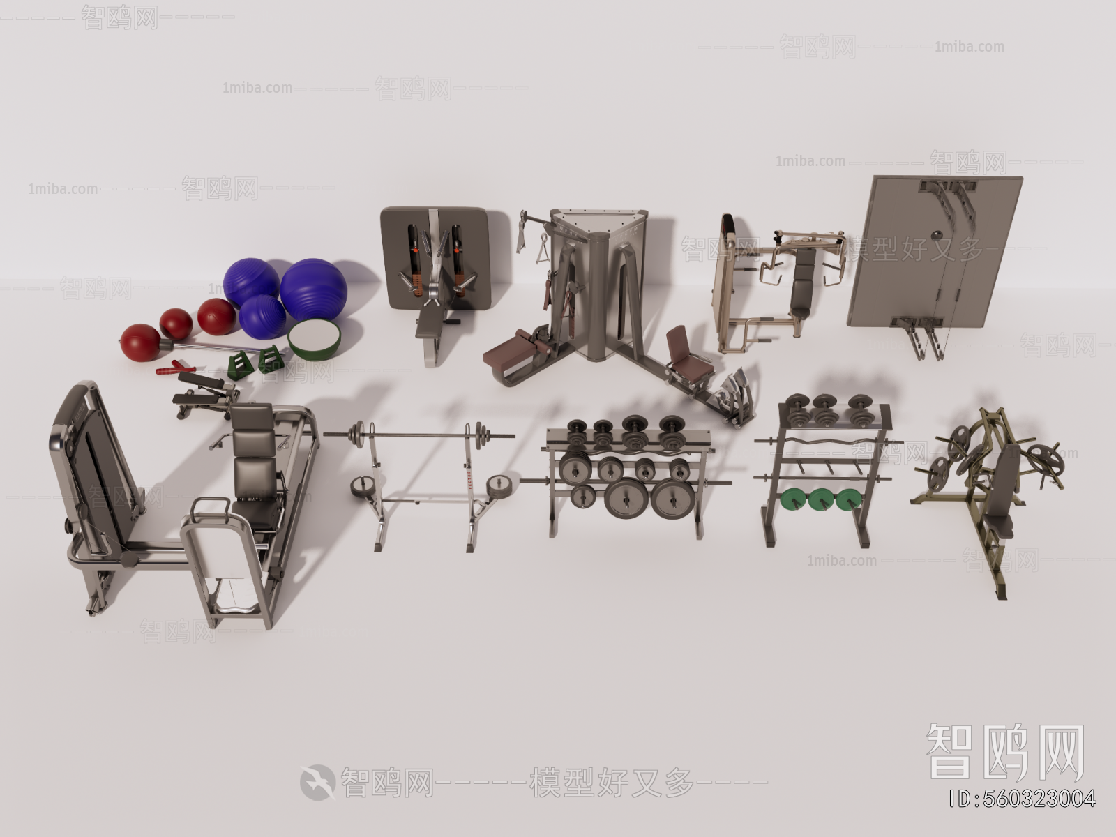 Modern Fitness Equipment