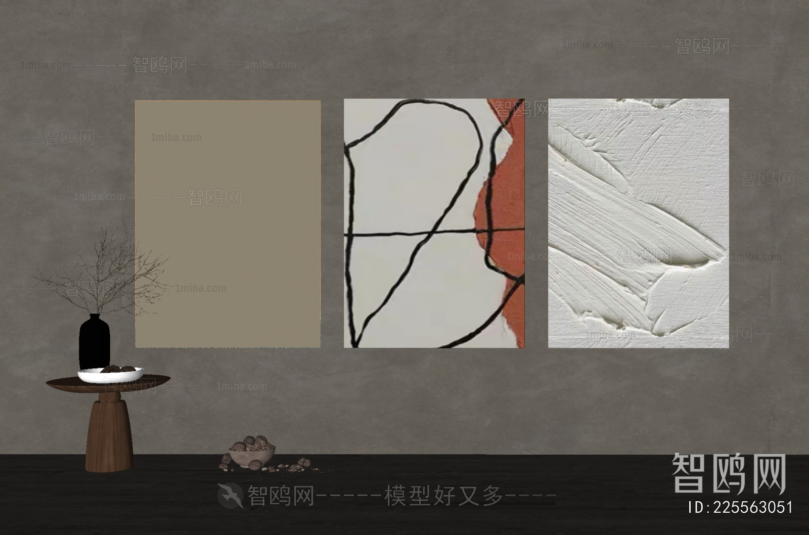 Wabi-sabi Style Painting