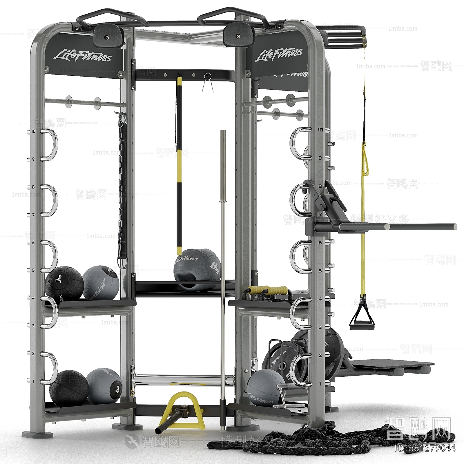 Modern Fitness Equipment