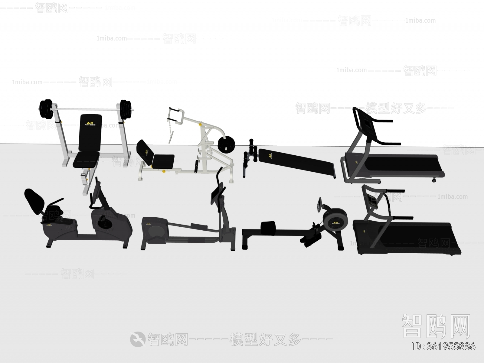 Modern Fitness Equipment