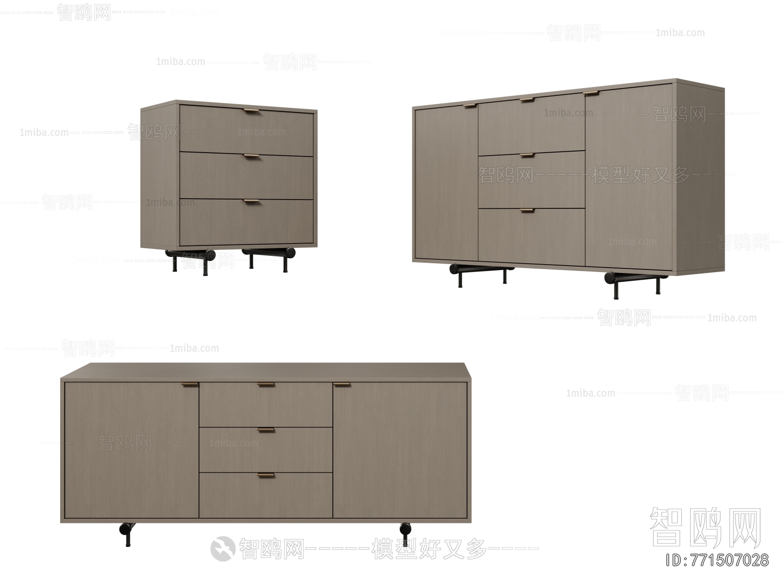 Modern Side Cabinet