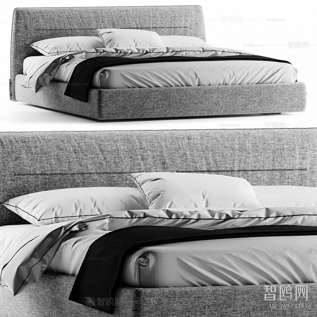 Modern Double Bed