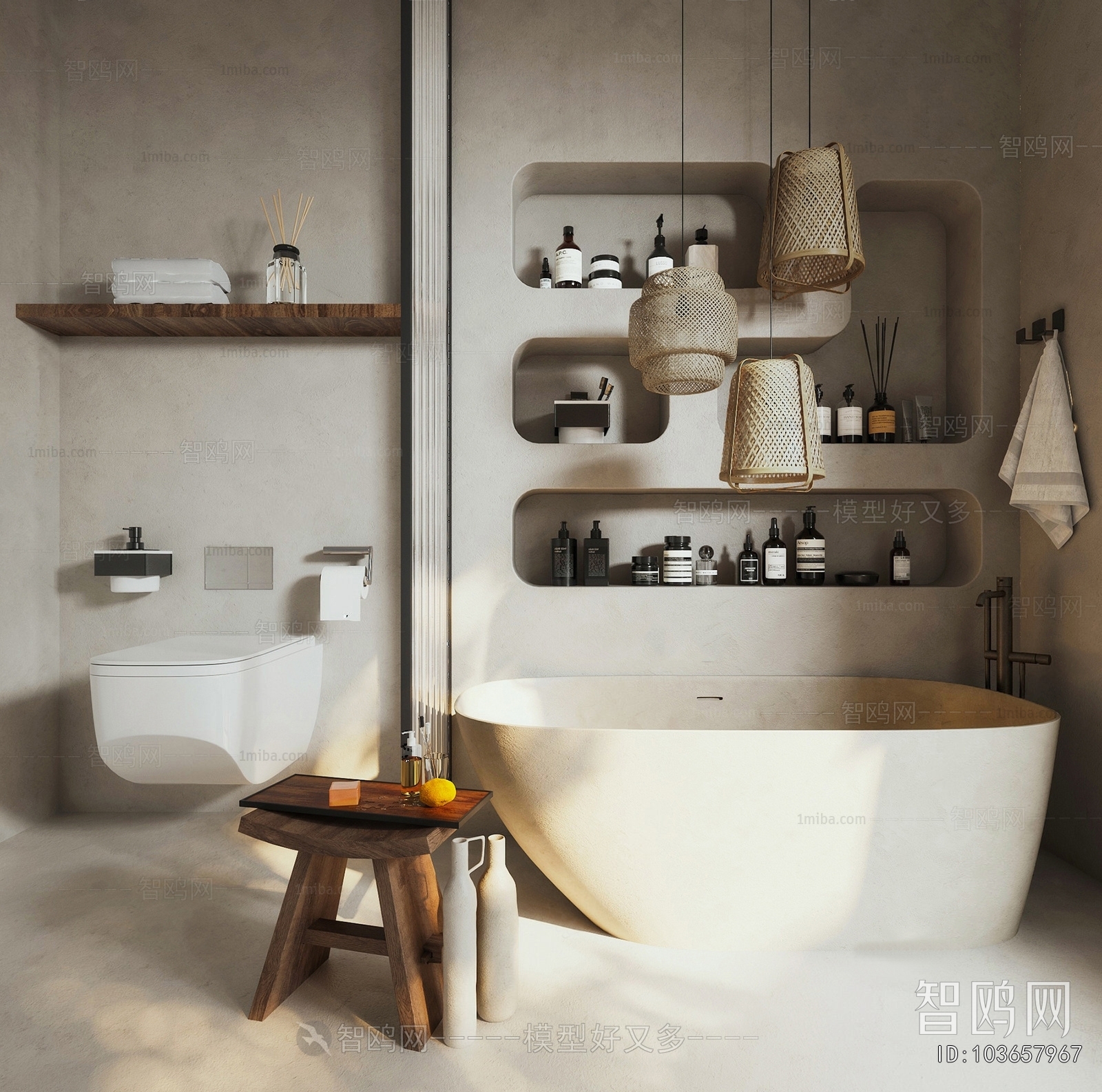 Wabi-sabi Style TOILET