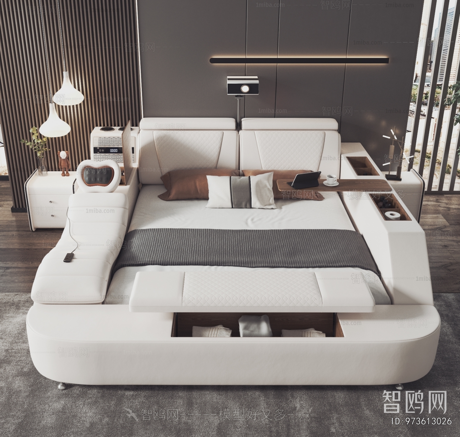 Modern Double Bed