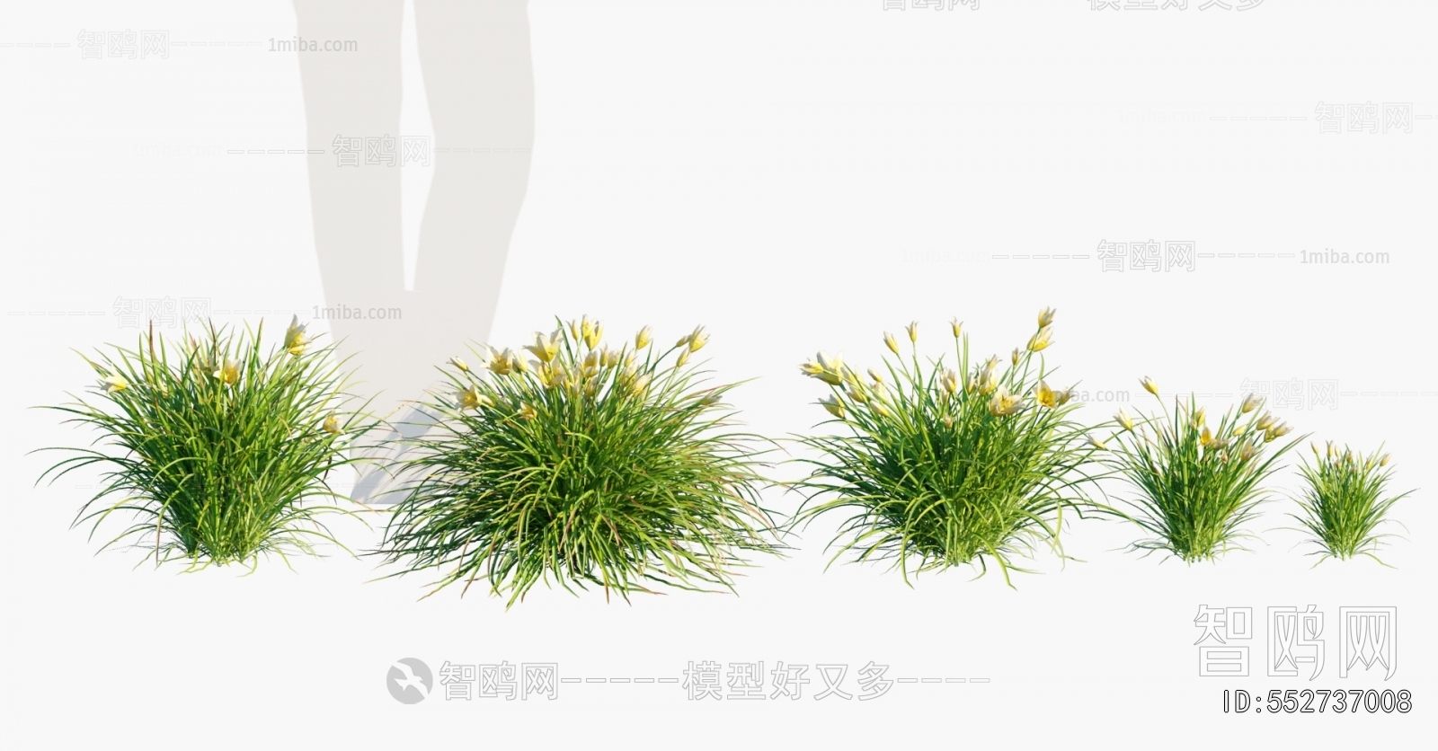 Modern Tree/shrub/grass