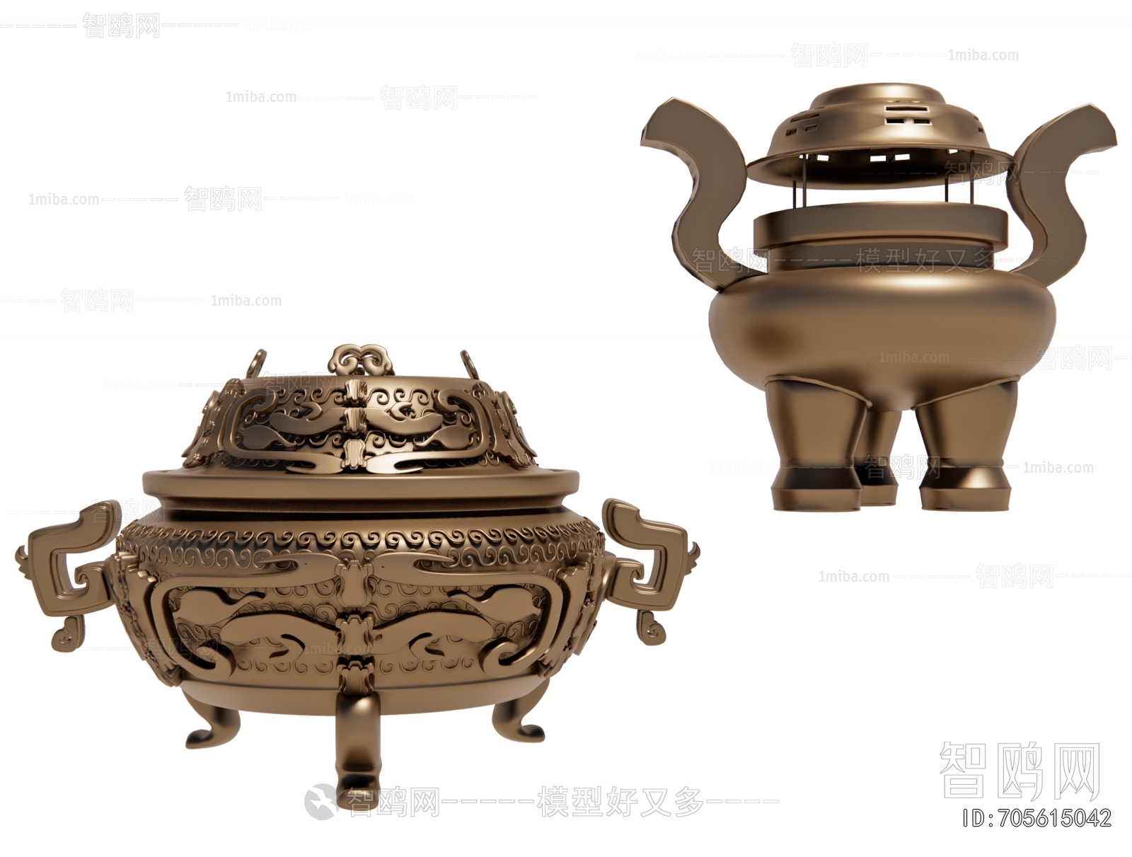 Chinese Style Decorative Set