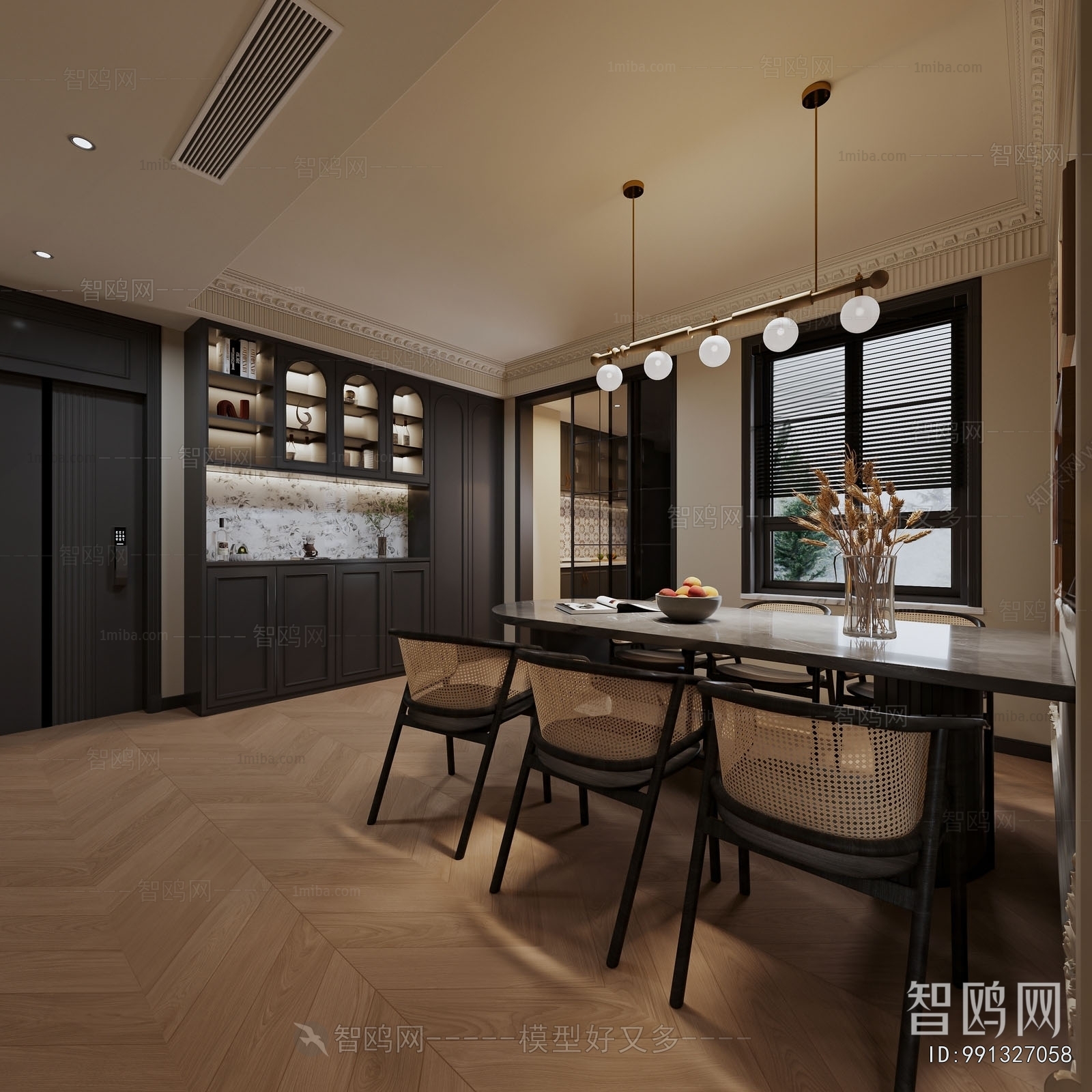 French Style Dining Room