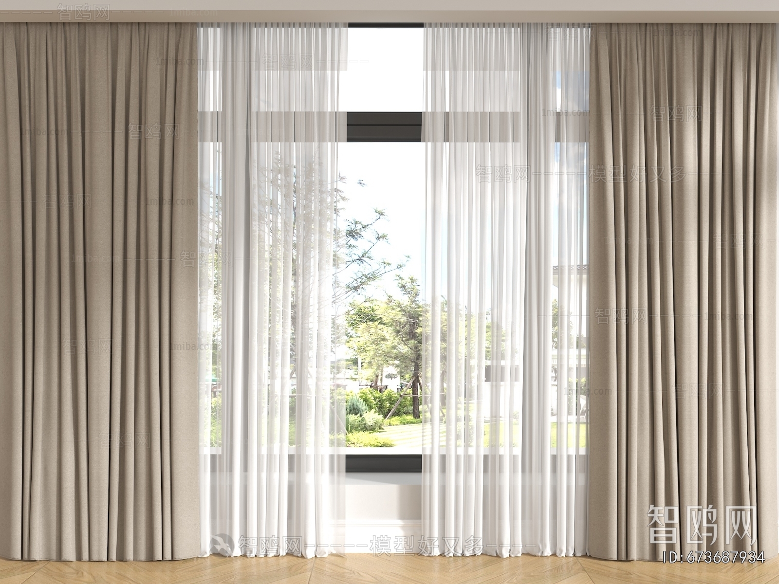 Modern The Curtain