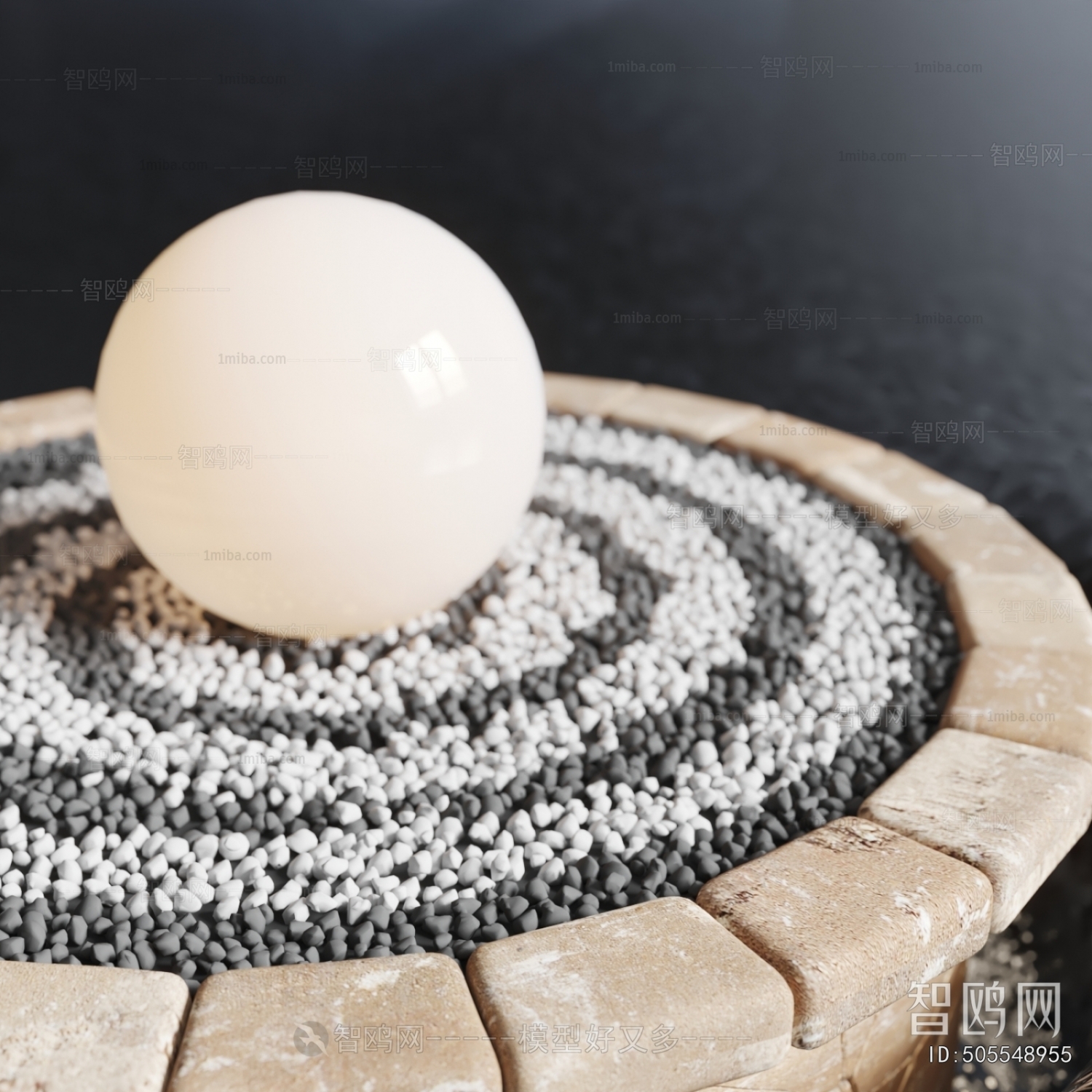 Modern Rockery Waterscape