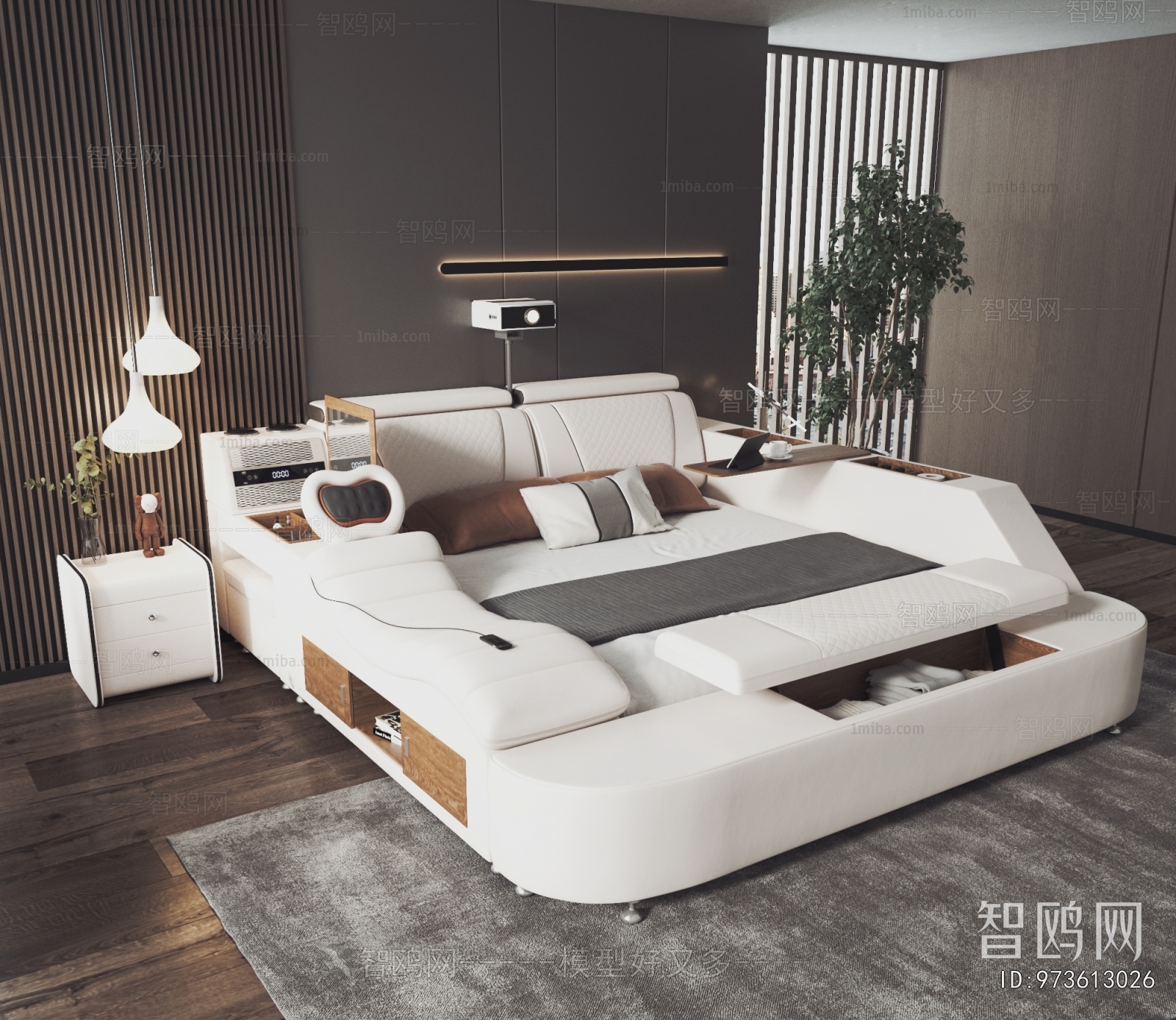 Modern Double Bed