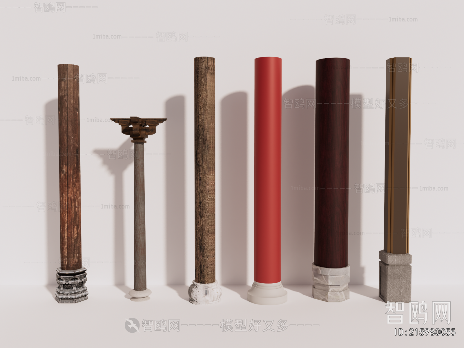 New Chinese Style Column