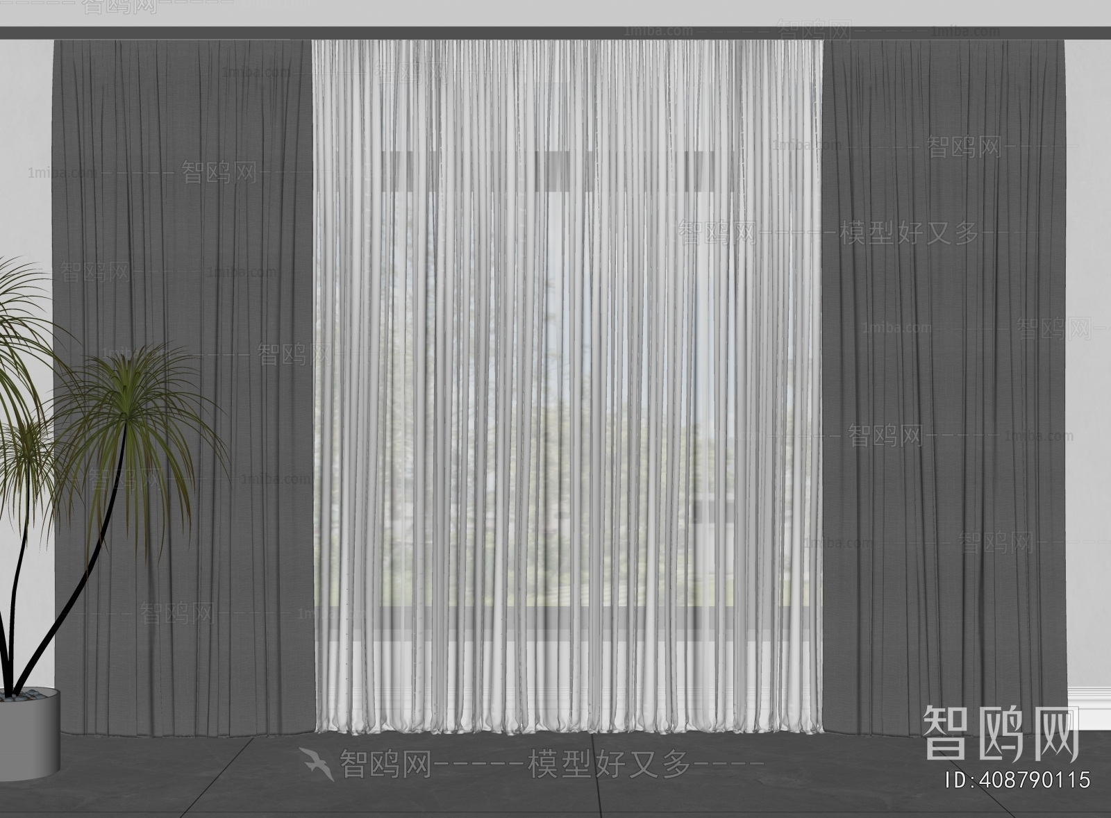 Modern The Curtain