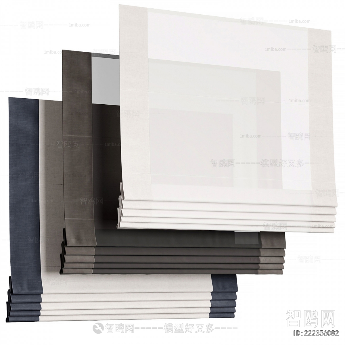 Modern Roman Curtain