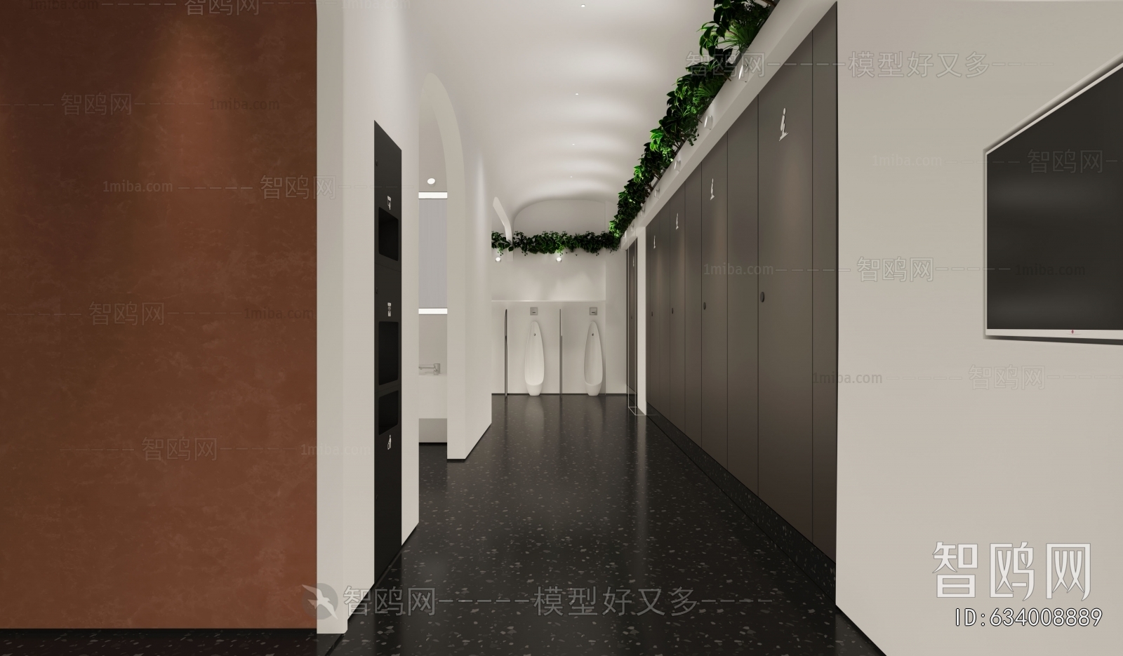 Modern Public Toilet